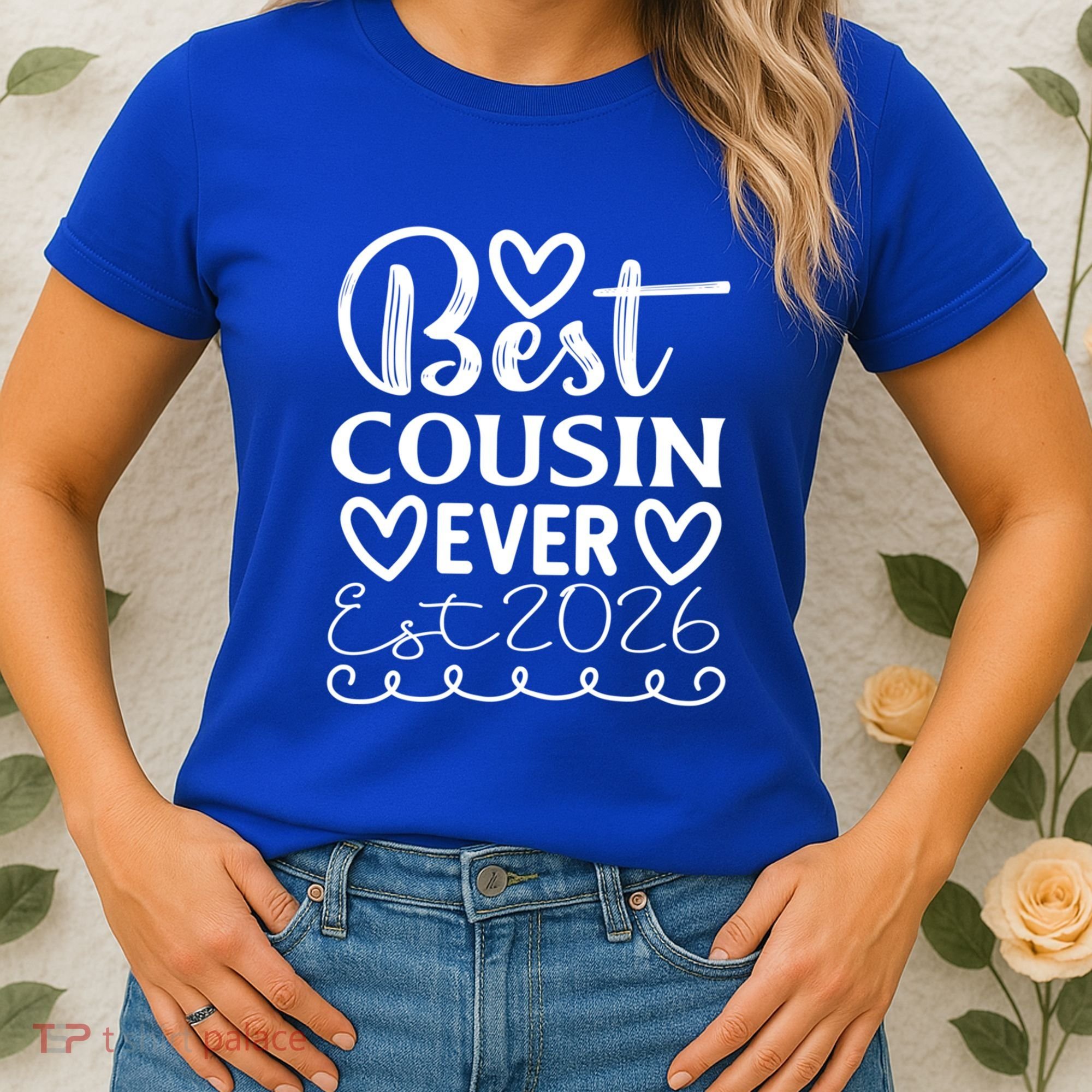 Funny Cousin Crew Matching Fam Best Cousin Since 2026 Family Gift Women's T-Shirt