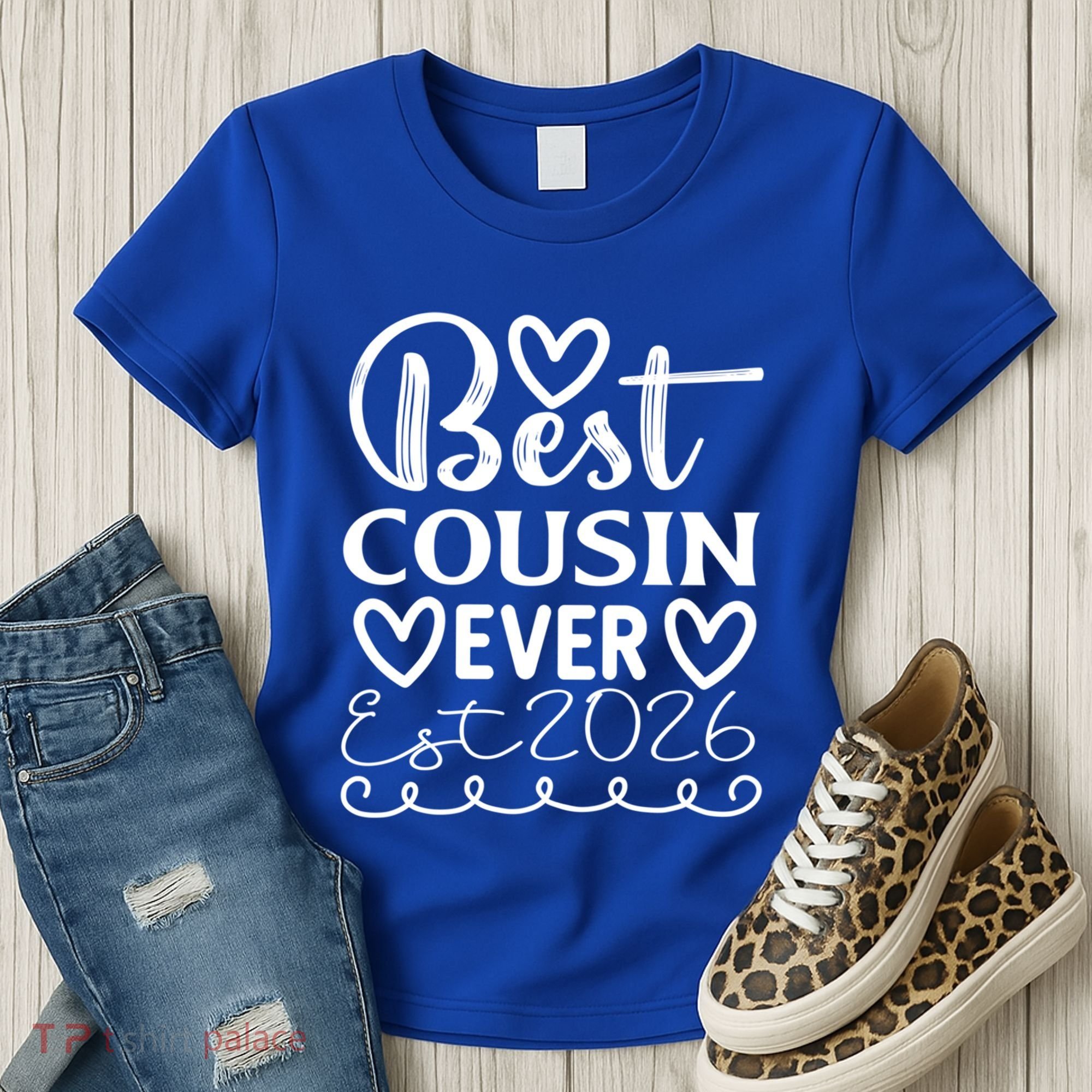 Funny Cousin Crew Matching Fam Best Cousin Since 2026 Family Gift Women's T-Shirt