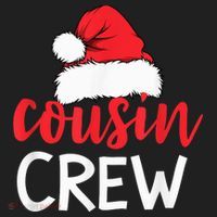 Funny Cousin Crew Santa Hat Matching Christmas Sleeping Xmas Tumbler thumb 3