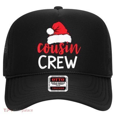 Funny Cousin Crew Santa Hat Matching Christmas Sleeping Xmas Hat