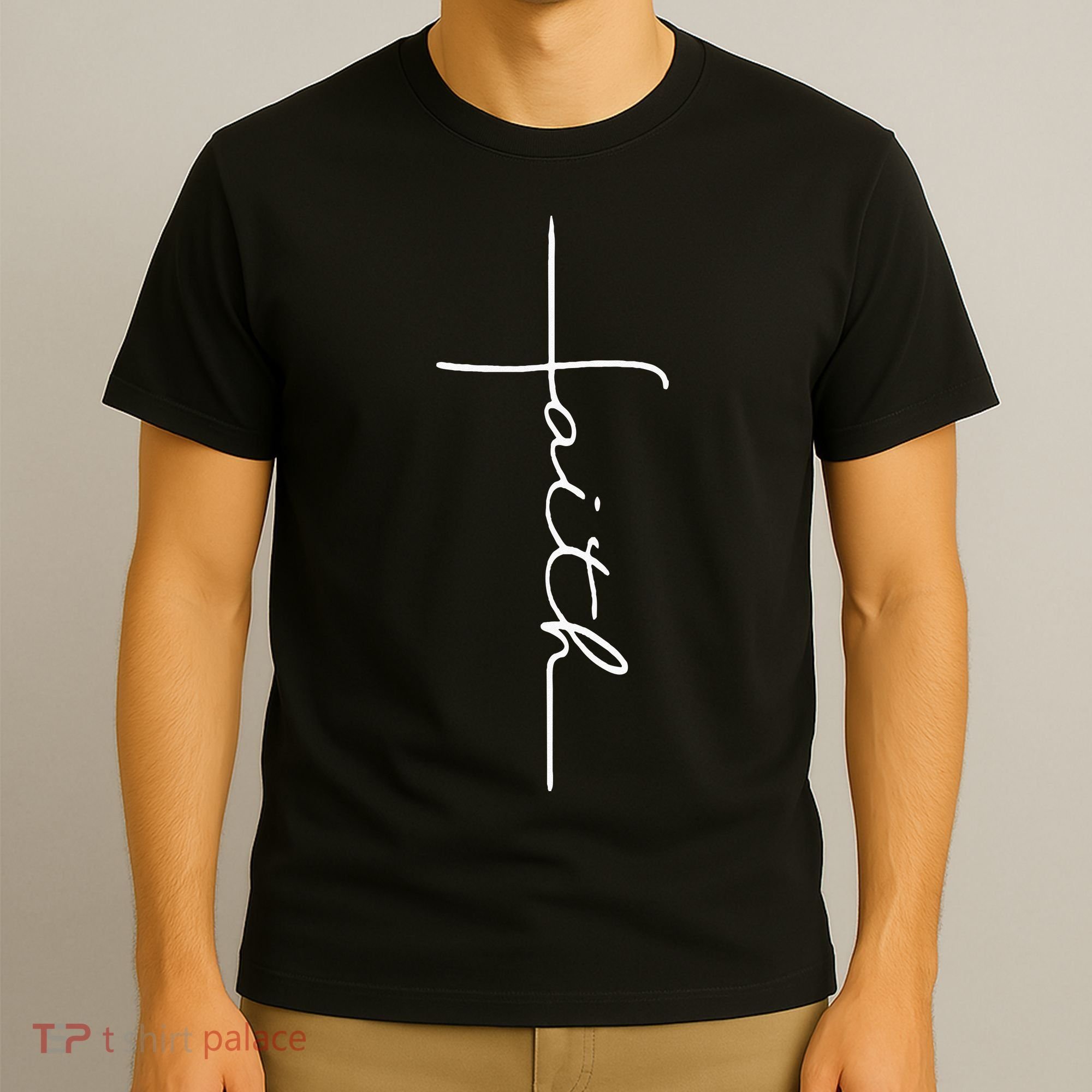 Faith Cross Christian For Men Women Kids T-Shirt