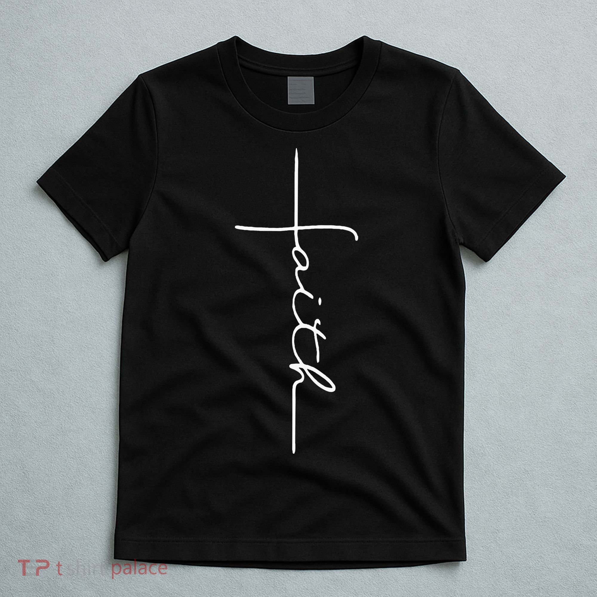 Faith Cross Christian For Men Women Kids T-Shirt