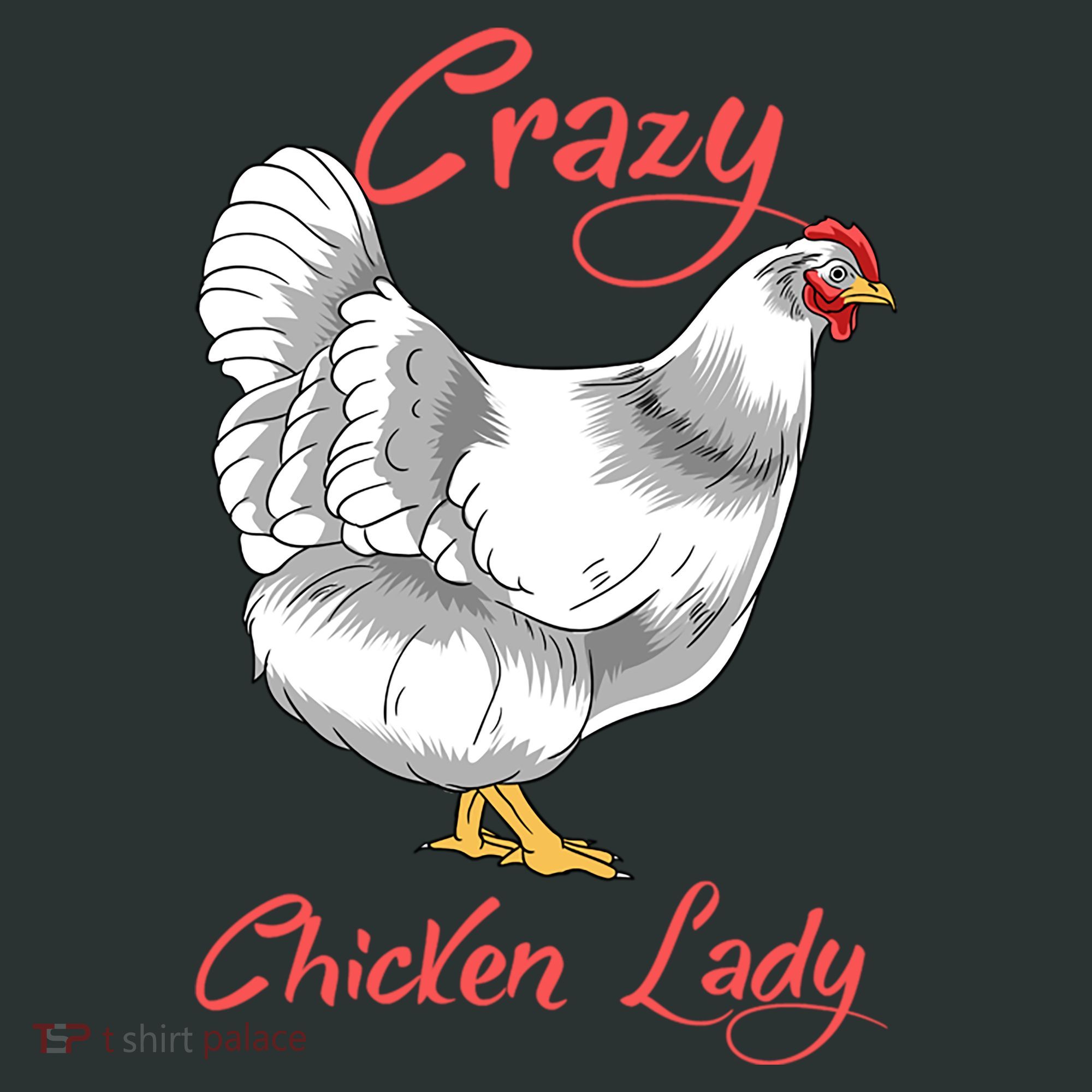 Funny Crazy Chicken Lady Gift Baby Bodysuit