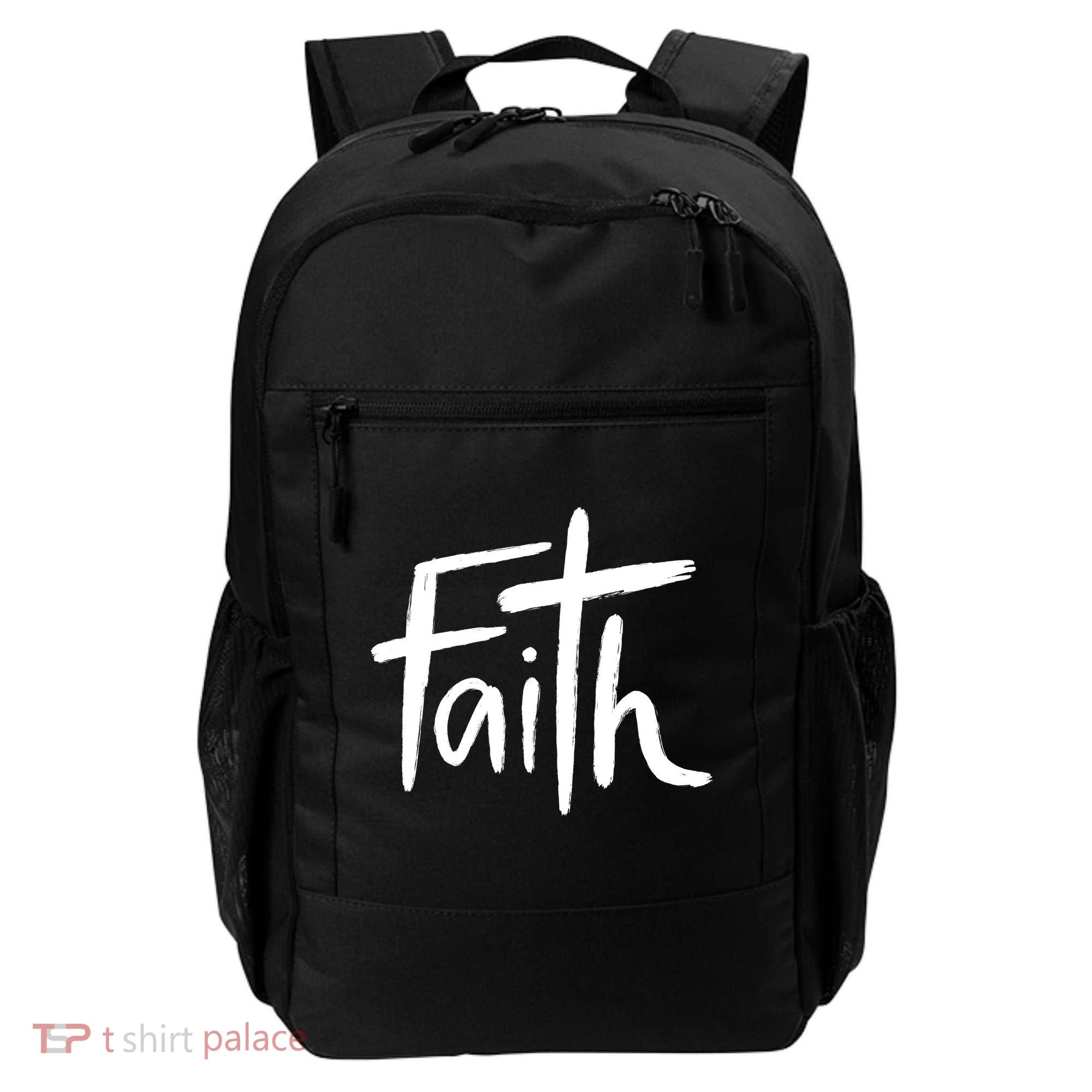 Faith Cross Christianity Backpack