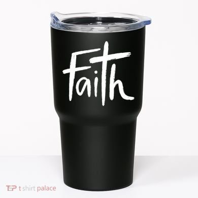 Faith Cross Christianity Tumbler