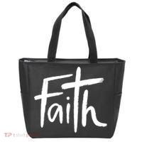 Faith Cross Christianity Tote Bag thumb 0