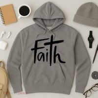 Faith Cross Christianity Hoodie thumb 3