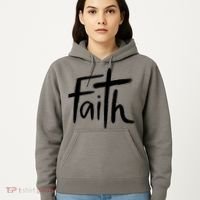 Faith Cross Christianity Hoodie thumb 5