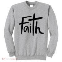 Faith Cross Christianity Sweatshirt thumb 0