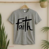 Faith Cross Christianity T-Shirt thumb 2