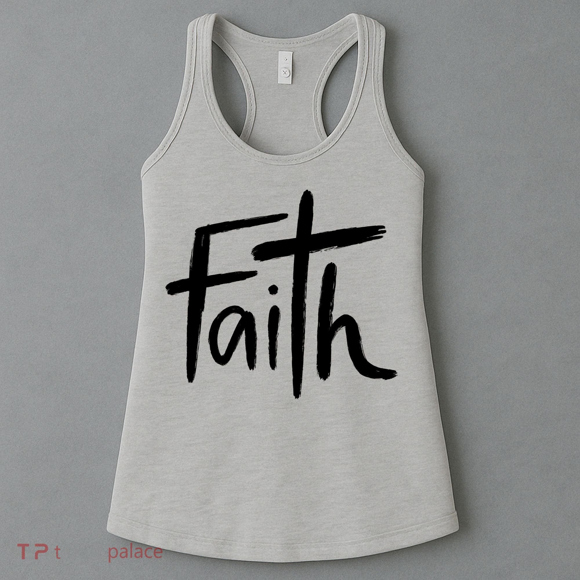 Faith Cross Christianity Women's Tank Top