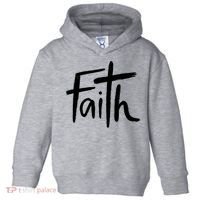 Faith Cross Christianity Toddler Hoodie thumb 0