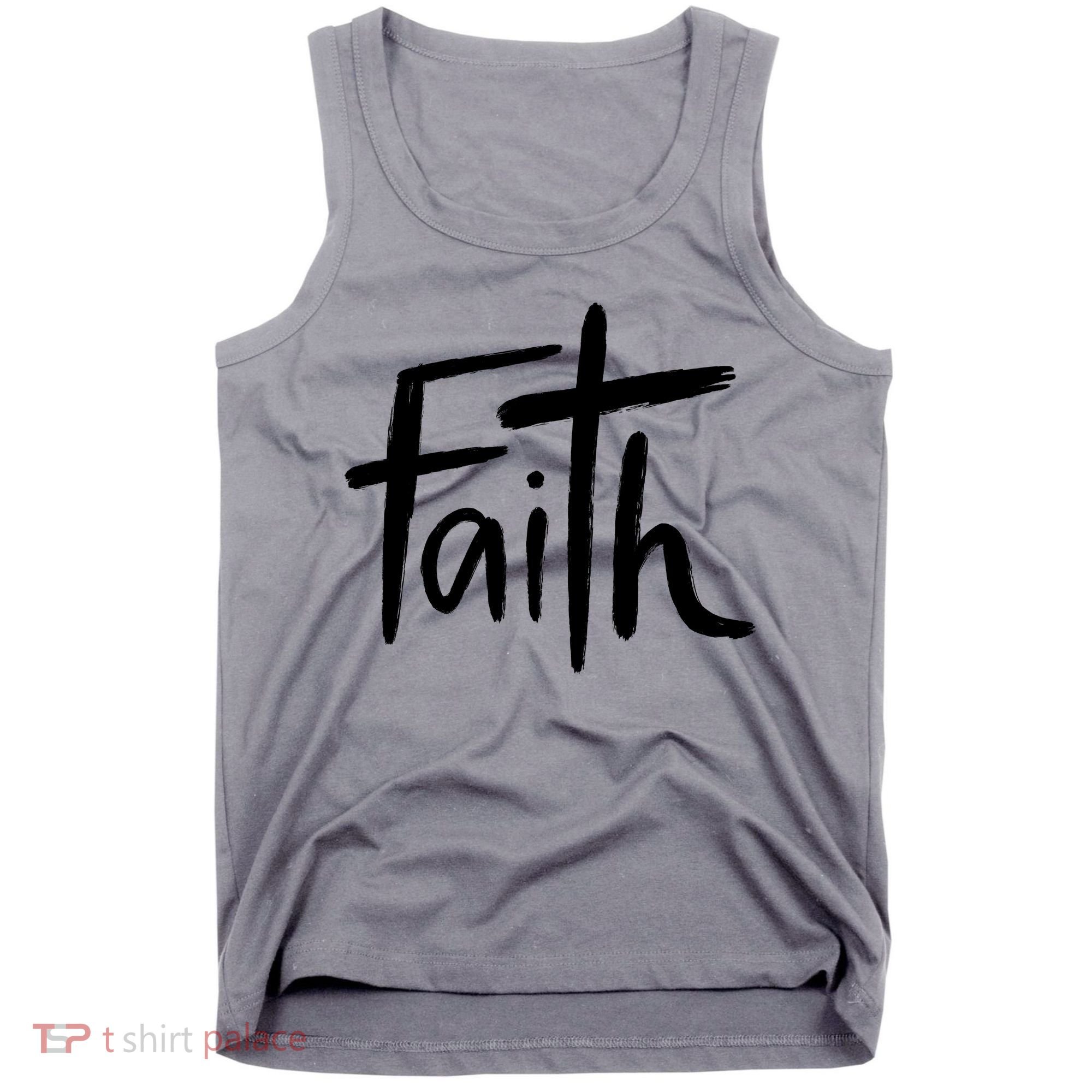 Faith Cross Christianity Tank Top
