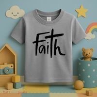 Faith Cross Christianity Toddler T-Shirt thumb 3