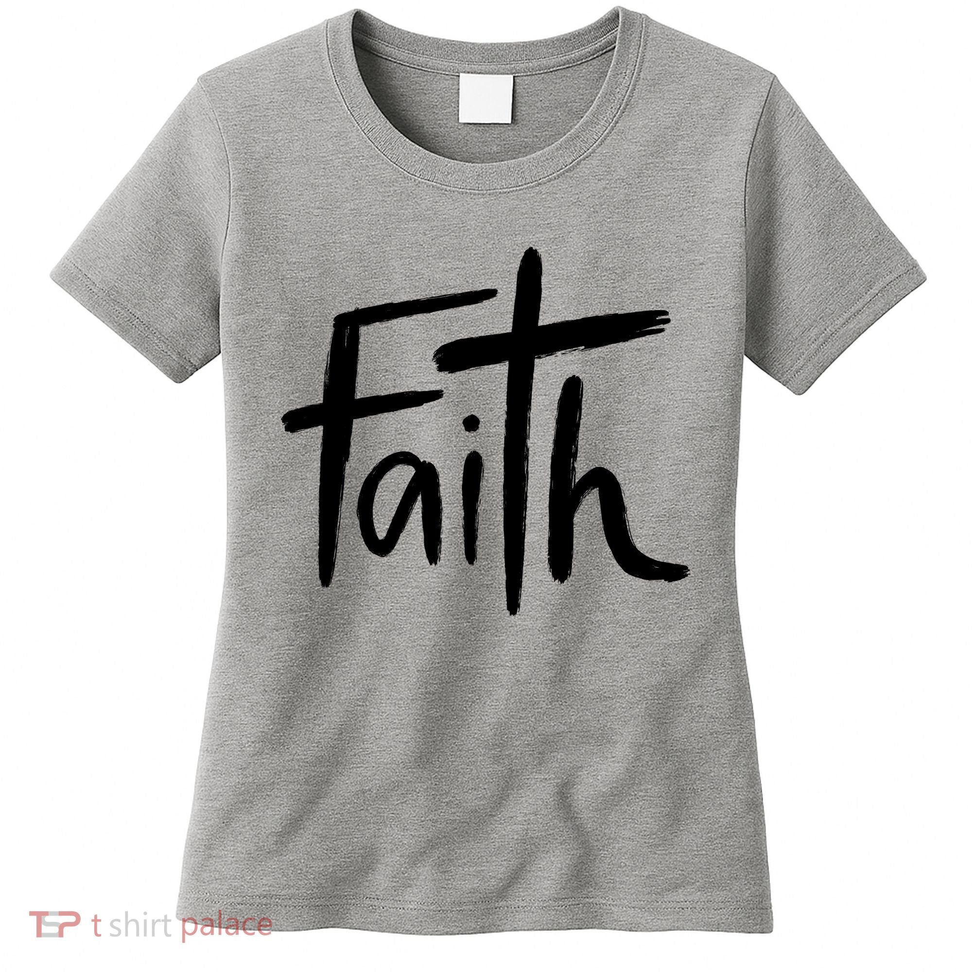 Faith Cross Christianity Women's T-Shirt