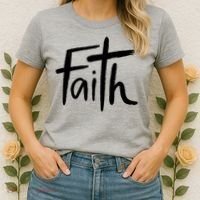 Faith Cross Christianity Women's T-Shirt thumb 2