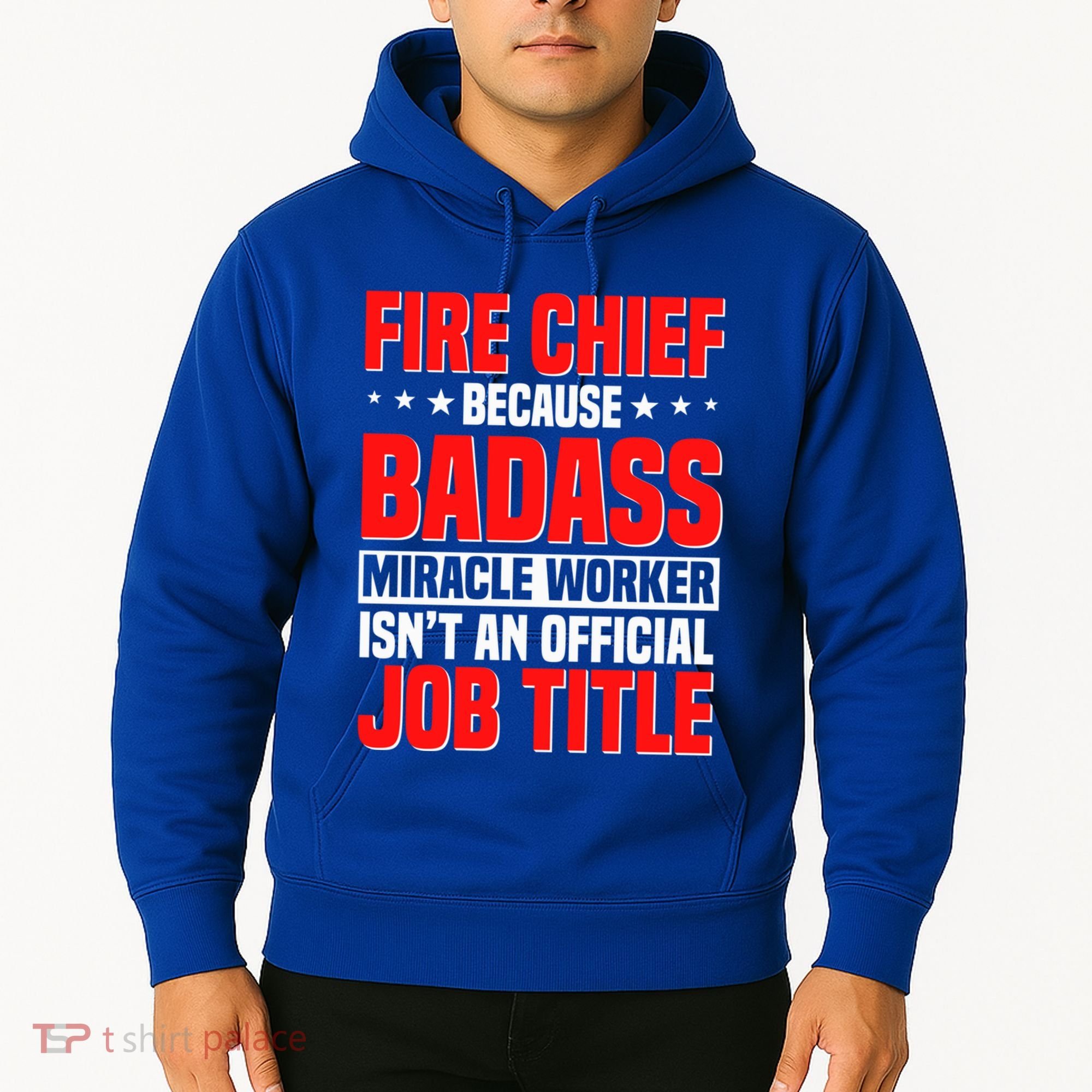 Fire Chief Comding Officer Badass Fire Firefighter Gift Hoodie