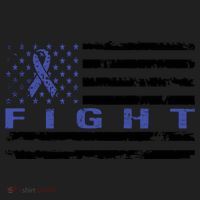 Fight Colon Cancer Awareness T Women's Sweatshirt thumb 2