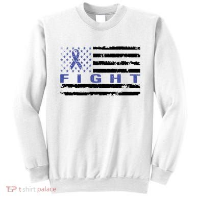 Fight Colon Cancer Awareness T Sweatshirt