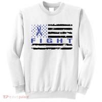 Fight Colon Cancer Awareness T Sweatshirt thumb 0