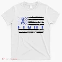 Fight Colon Cancer Awareness T T-Shirt thumb 0