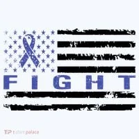 Fight Colon Cancer Awareness T T-Shirt thumb 7