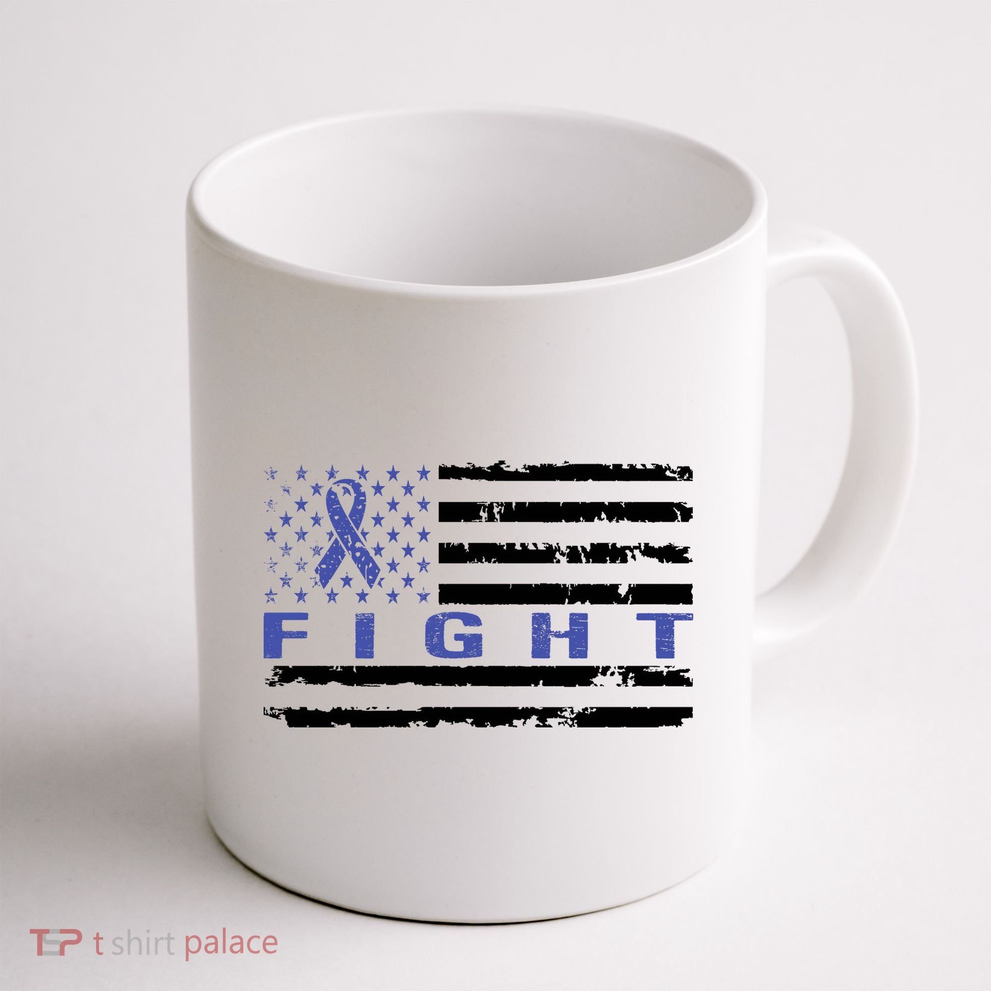 Fight Colon Cancer Awareness T Coffee Mug