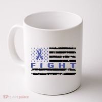 Fight Colon Cancer Awareness T Coffee Mug thumb 0