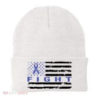 Fight Colon Cancer Awareness T Beanie thumb 0