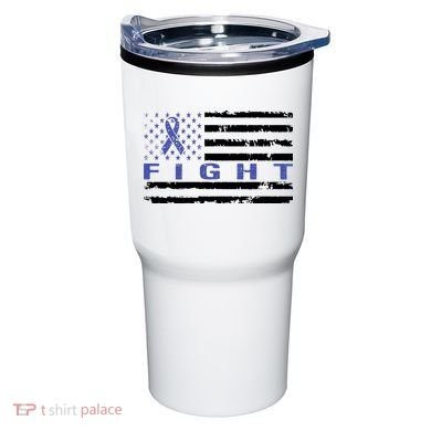Fight Colon Cancer Awareness T Tumbler
