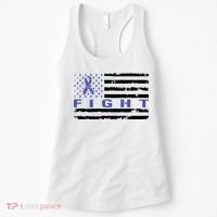 Fight Colon Cancer Awareness T Women's Tank Top thumb 0