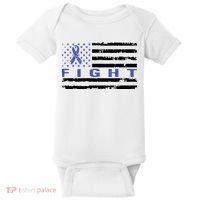 Fight Colon Cancer Awareness T Baby Bodysuit thumb 0