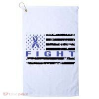 Fight Colon Cancer Awareness T Golf Towel thumb 0