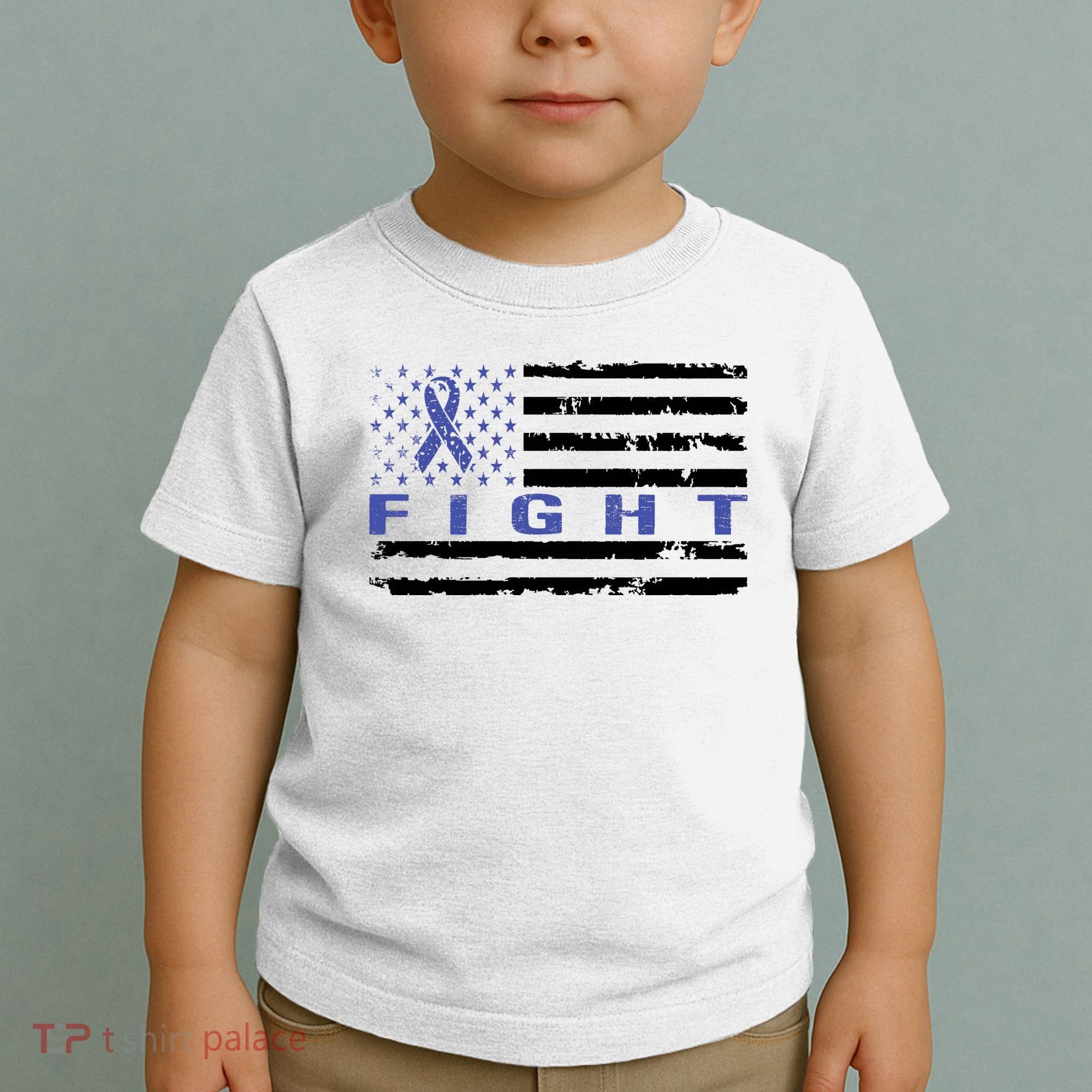 Fight Colon Cancer Awareness T Toddler T-Shirt