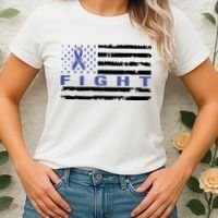 Fight Colon Cancer Awareness T Women's T-Shirt thumb 2