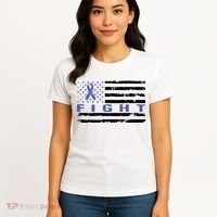 Fight Colon Cancer Awareness T Women's T-Shirt thumb 4