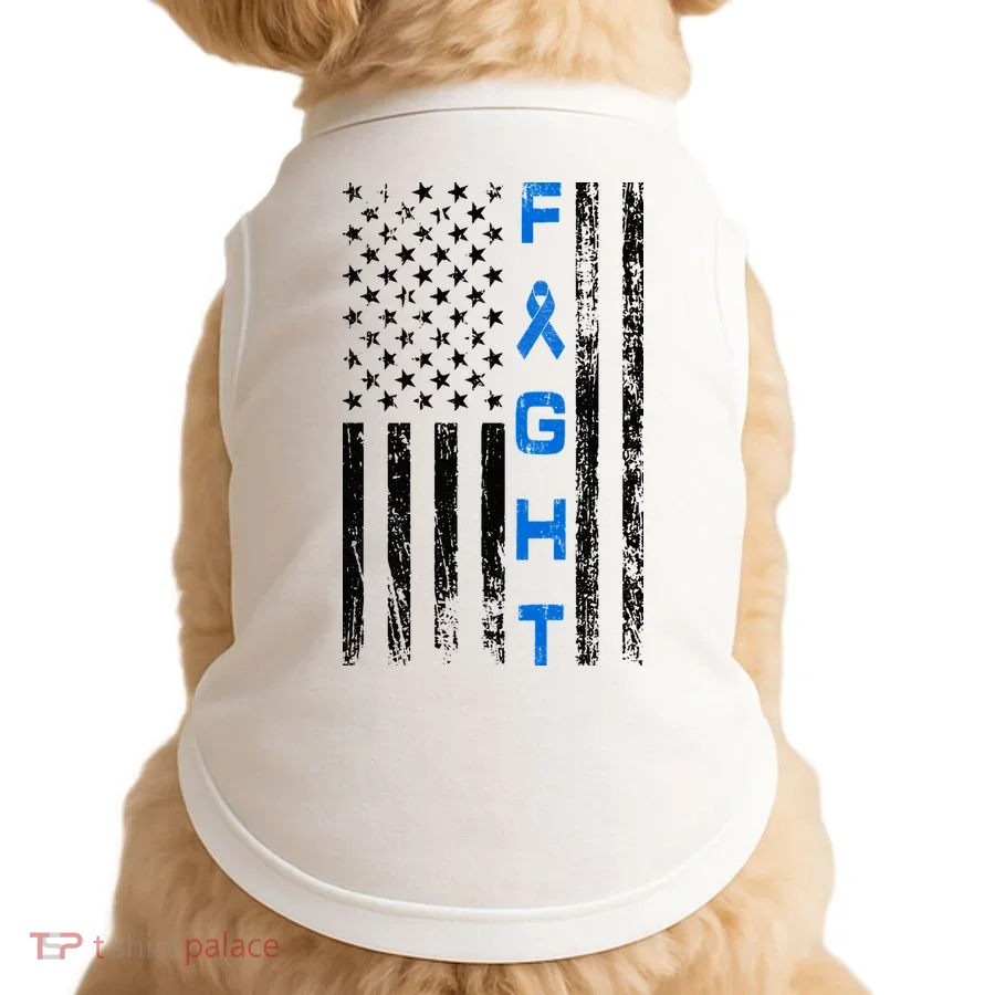 Fight Colon Cancer Awareness Doggie Tank