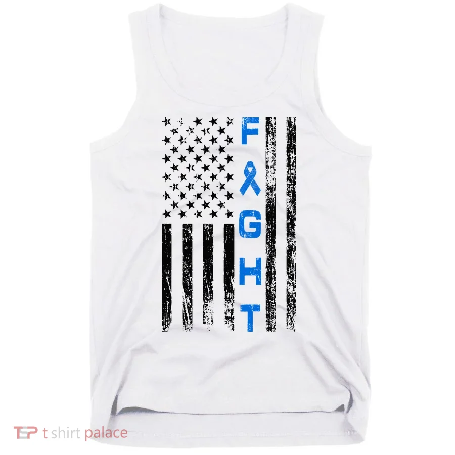 Fight Colon Cancer Awareness Tank Top