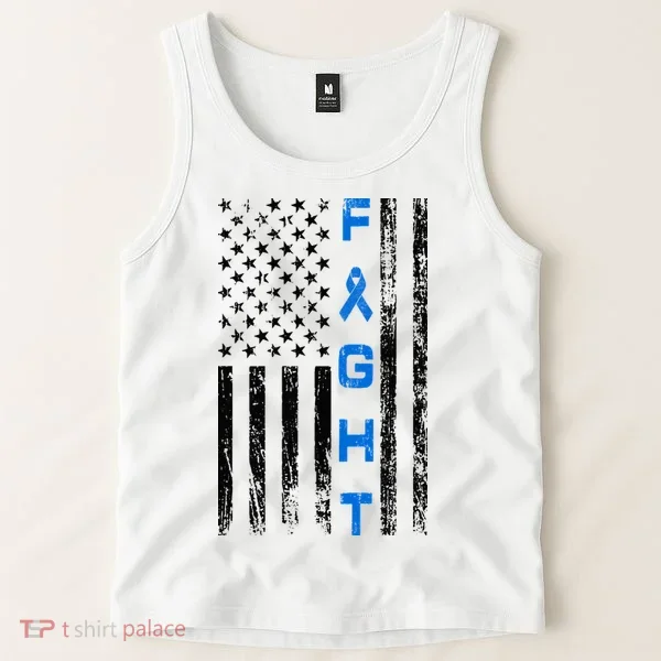 Fight Colon Cancer Awareness Tank Top