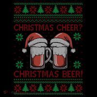 Funny Christmas Cheer Christmas Beer Ugly Sweater Coffee Mug thumb 5