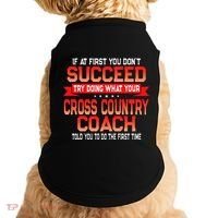 Fun Cross Country Coach Gift Funny Running Coaches Quote Doggie Tank thumb 0
