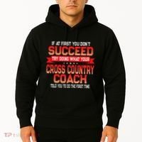 Fun Cross Country Coach Gift Funny Running Coaches Quote Hoodie thumb 2