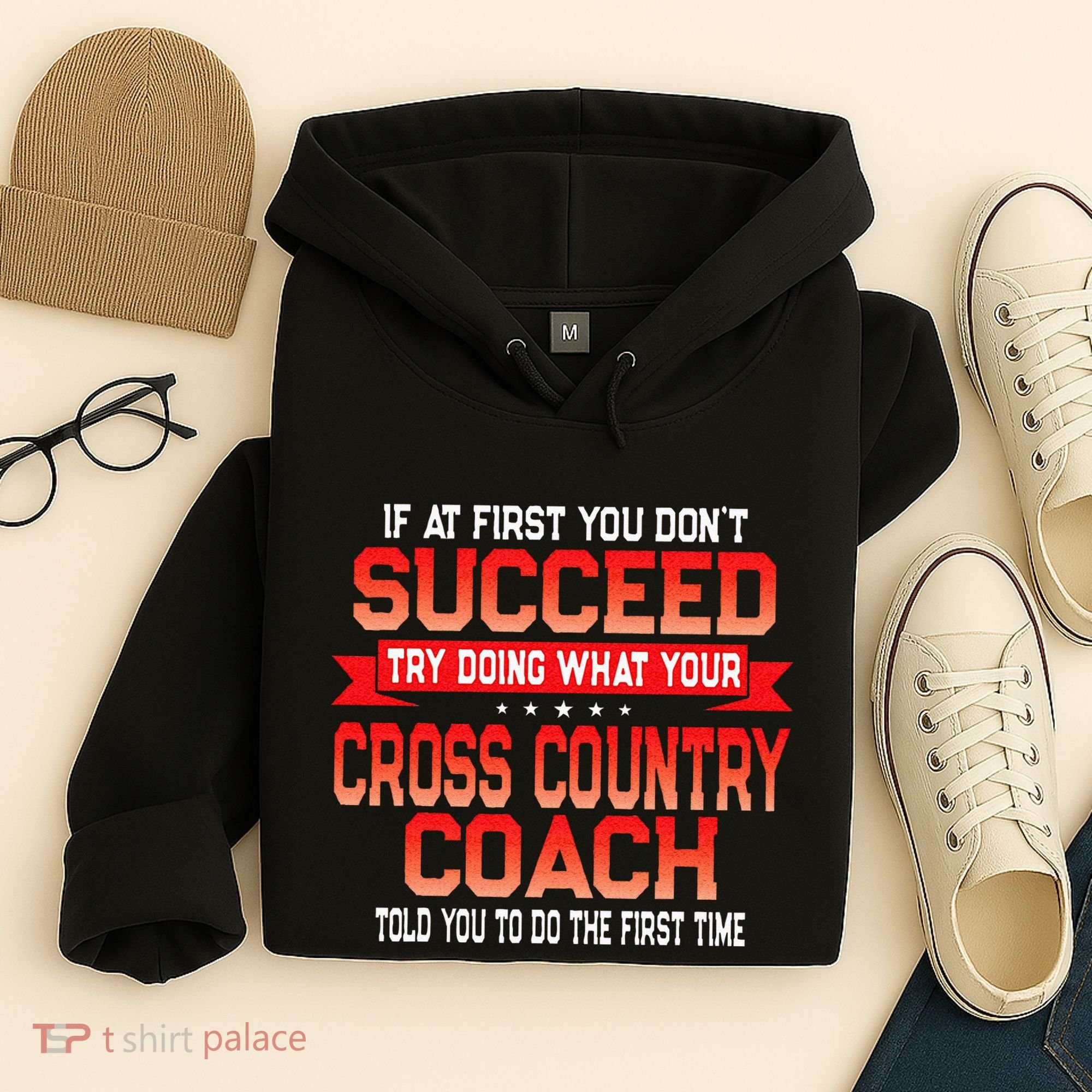 Fun Cross Country Coach Gift Funny Running Coaches Quote Hoodie