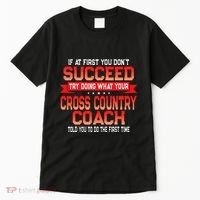 Fun Cross Country Coach Gift Funny Running Coaches Quote Tall T-Shirt thumb 0