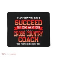 Fun Cross Country Coach Gift Funny Running Coaches Quote Mousepad thumb 0
