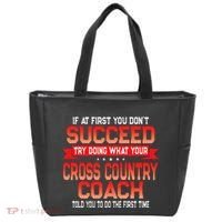 Fun Cross Country Coach Gift Funny Running Coaches Quote Tote Bag thumb 0