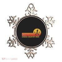 Funny Cross Country Mom Cross Country Running Retro Ornament thumb 0