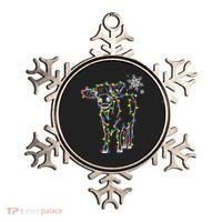 Festive Cow Christmas Light Decoration Ornament thumb 0
