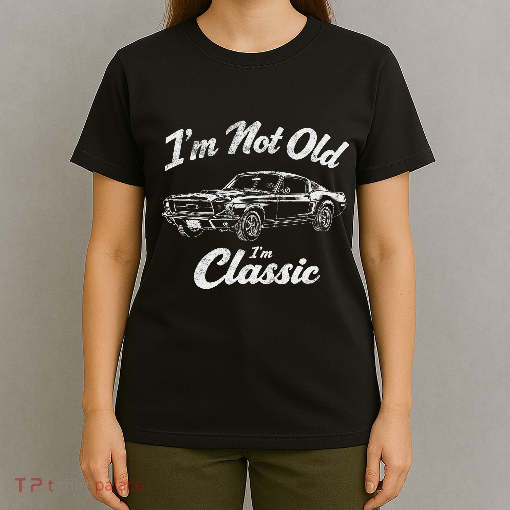 Funny Classic Car Guy Humor Saying For Old Man Enthusiasts T-Shirt