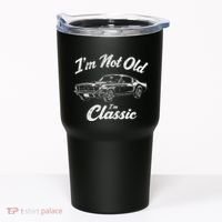 Funny Classic Car Guy Humor Saying For Old Man Enthusiasts Tumbler thumb 0